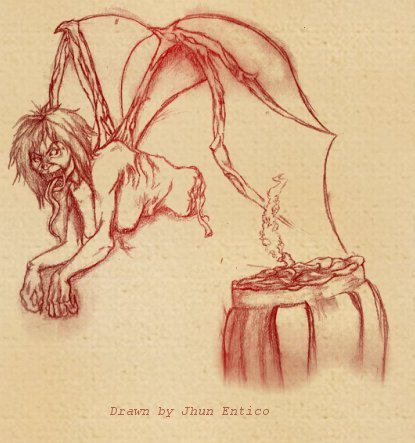 Manananggal from Filipino Folklore